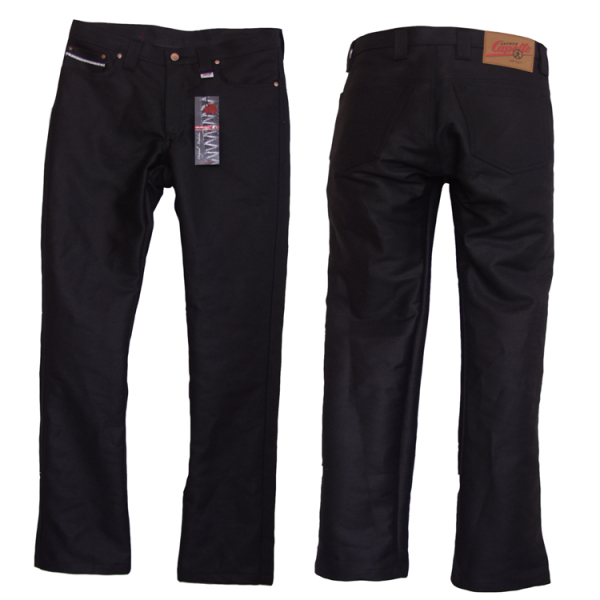 Workman Jeans Five-Pocket Robust SW-Streifen Einzelfertigung
